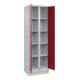 C+P Armoire à linge Classic PLUS, socle, verrou de sécurité, cloison centrale