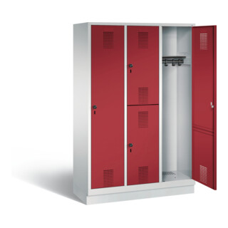 Vestiaire combiné C+P Evolo, H1800xL1200xP500mm, 48620-32|S10018