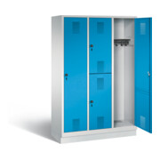 Vestiaire combiné C+P Evolo, H1800xL1200xP500mm, 48620-32|S10039
