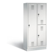 Vestiaire combiné C+P Evolo, H1800xL810xP500mm, 48620-22|S10026