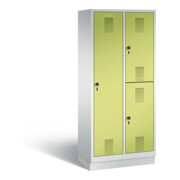 Vestiaire combiné C+P Evolo, H1800xL810xP500mm, 48620-22|S10033