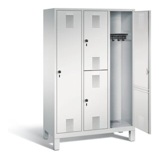 Vestiaire combiné C+P Evolo, H1850xL1200xP500mm, 48610-32|S10013