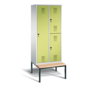 Vestiaire combiné C+P Evolo, H2090xL810xP815mm, 48650-22|S10014