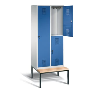 Vestiaire combiné C+P Evolo, H2090xL810xP815mm, 48650-22|S10018