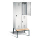 Vestiaire combiné C+P Evolo, H2090xL810xP815mm, 48650-22|S10022-1