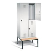 Vestiaire combiné C+P Evolo, H2090xL810xP815mm, 48650-22|S10022