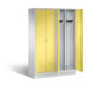 Vestiaire noir et blanc C+P Classic, H1800xL1190xP500mm, 8022-40|S10539-1