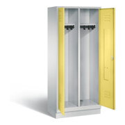 Vestiaire noir et blanc C+P Classic, H1800xL810xP500mm, 8022-22|S10492-1