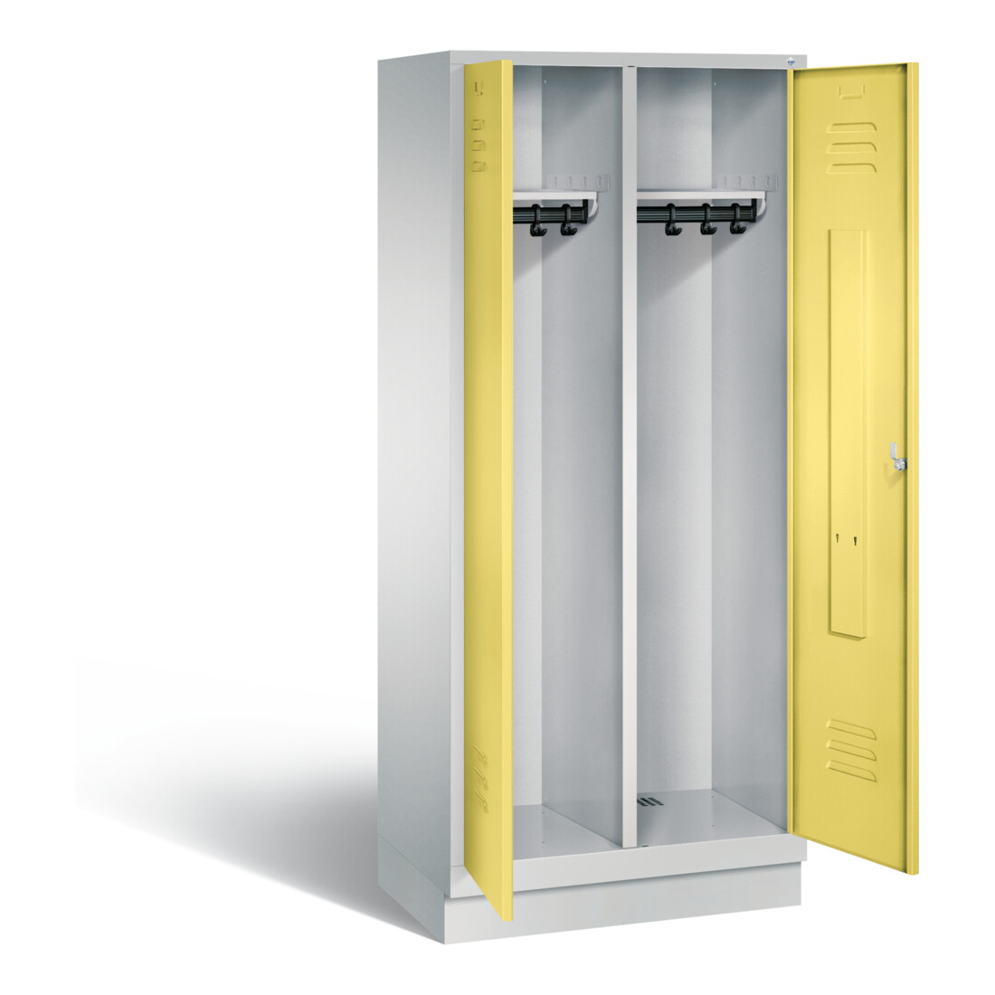 Vestiaire noir et blanc C+P Classic, H1800xL810xP500mm, 8022-22|S10492