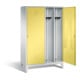 Vestiaire noir et blanc C+P Classic, H1850xL1190xP500mm, 8210-40|S10228-1