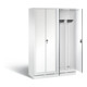 Vestiaire noir et blanc C+P Evolo, H1800xL1190xP500mm, 48022-40|S10297-1
