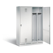 Vestiaire noir et blanc C+P Evolo, H1800xL1190xP500mm, 48220-40|S10007