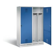 Vestiaire noir et blanc C+P Evolo, H1800xL1190xP500mm, 48220-40|S10011