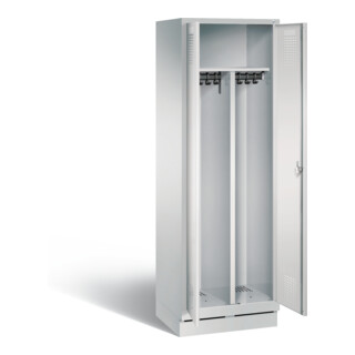 Vestiaire noir et blanc C+P Evolo, H1800xL610xP500mm, 48022-20|S10001