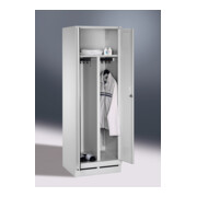 Vestiaire noir et blanc C+P Evolo, H1800xL610xP500mm, 48022-20|S10001-2