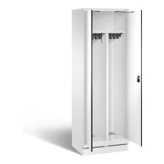 Vestiaire noir et blanc C+P Evolo, H1800xL610xP500mm, 48022-20|S10346