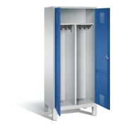Vestiaire noir et blanc C+P Evolo, H1850xL810xP500mm, 48012-22|S10067