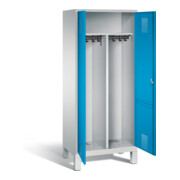 Vestiaire noir et blanc C+P Evolo, H1850xL810xP500mm, 48012-22|S10068