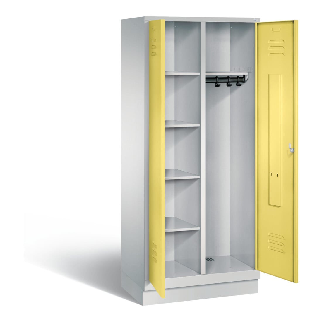 Vestiaire pour produits de nettoyage C+P Classic, H1800xL810xP500mm, 8160-22|S10293
