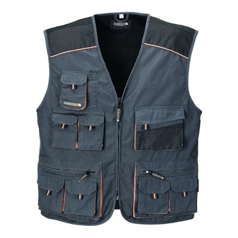 Veste de travail Terratrend gris foncé/noir