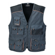 Veste de travail Terratrend gris foncé/noir
