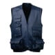 Gilet avec doublure en filet marine-1