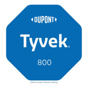 Vêtements de protection chimique Tyvek® 800 J taille L blanc cat. III DUPONT-3