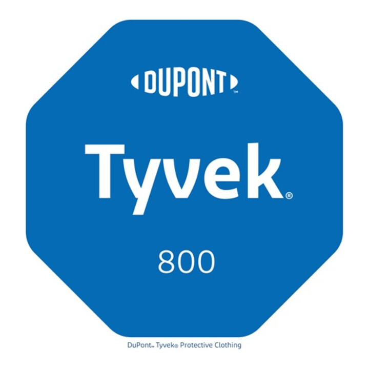 Vêtements de protection chimique Tyvek® 800 J taille L blanc cat. III DUPONT