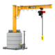 Vetter Grue pivotante mobile MOBILUS MOB12-AS3,2-4,5 Palan électrique à chaîne 320 kg, 4,5 m-1