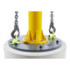 Vetter Grue pivotante mobile MOBILUS MOB12-US5-3,4 Palan électrique à chaîne 500 kg, 3,4 m