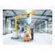 Vetter Mobiler Säulenschwenkkran MOBILUS MOB12-PR1,25-3,0 Elektrokettenzug 125kg, 3,0m-3