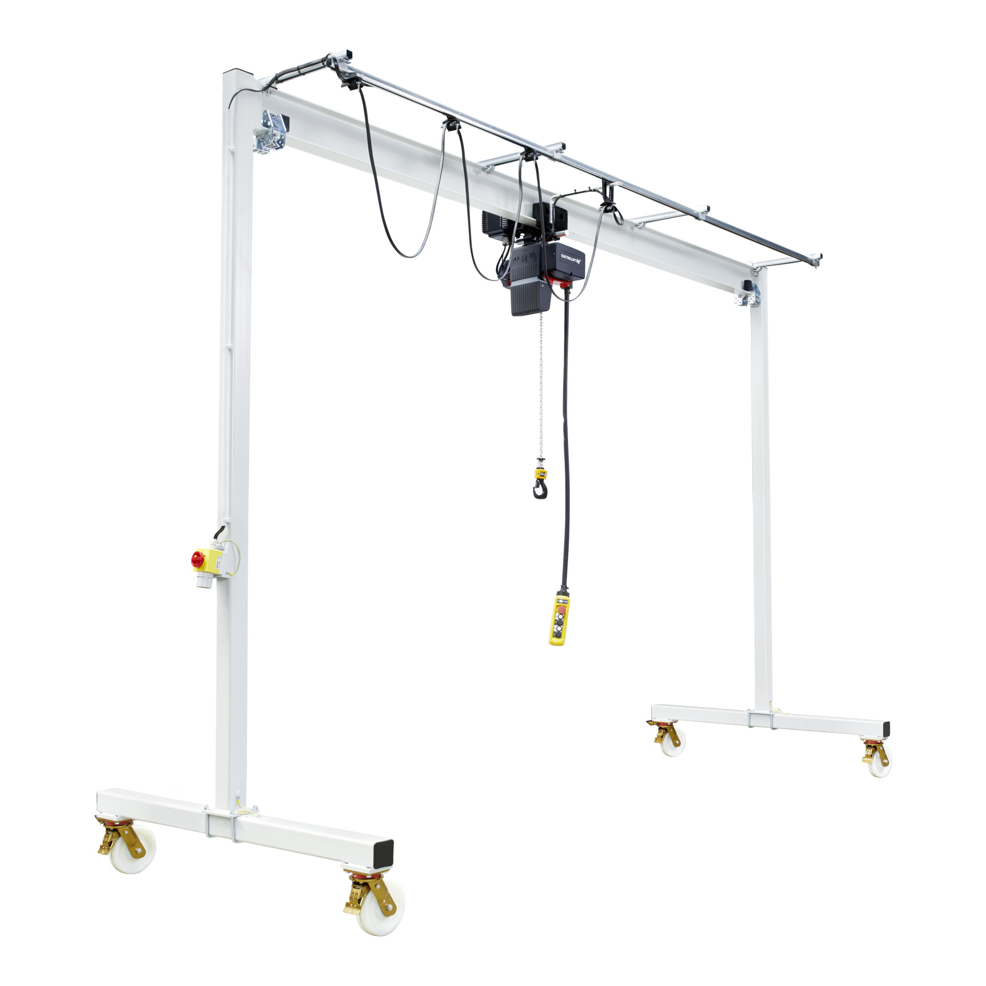 Vetter Portalkran Profi A + Elektrokettenzug mit Elektrofahrwerk 2000kg, 5,0m ; VETTER Krantechnik