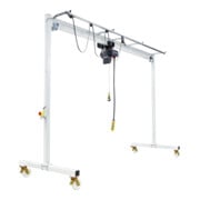 Vetter Portique Profi A + Palan électrique à chaîne avec chariot électrique 1600kg, 5,0m