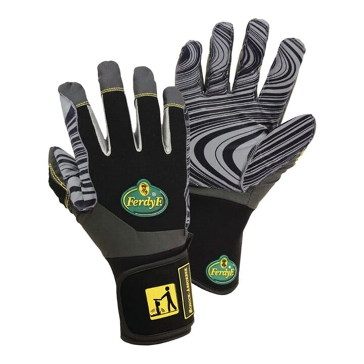 Vibrationsschutzhandschuhe Schock Absorber Gr.XXL schwarz/grau Elastan/EVA