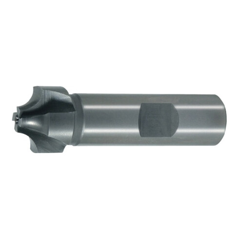 Viertelkreisprofilfräser DIN 6518B Typ N HSS-Co Weldon Z.6