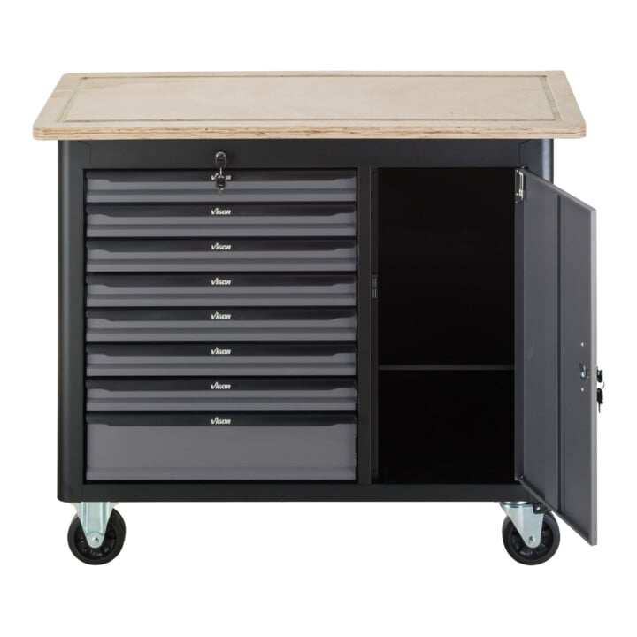 VIGOR 1000 Werkbank V5158 Gesamtlänge: 1091 mm Anzahl Werkzeuge: 375