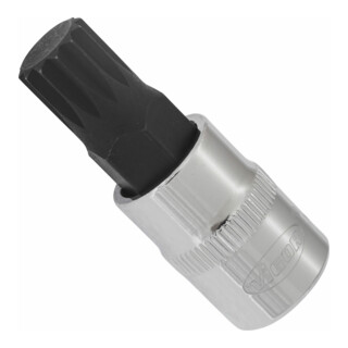 VIGOR 3/8 Zoll Innenvielzahn-Schraubendreher-Einsatz M 12, 48 mm V6111