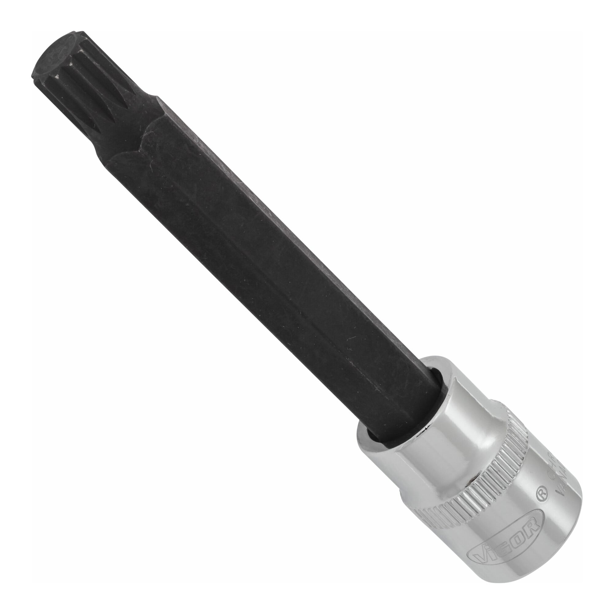VIGOR 3/8 Zoll Innenvielzahn-Schraubendreher-Einsatz M 9, 93 mm V6117