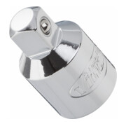 VIGOR Adaptateur carré extérieur 10 mm (3/8") vers carré intérieur 12,5 mm (1/2"), L 36 mm