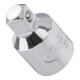 VIGOR Adaptateur carré extérieur 10 mm (3/8") vers carré intérieur 12,5 mm (1/2"), L 36 mm-3
