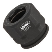 VIGOR Adaptateur carré V5202-2 carré massif 6,3 mm (1/4 pouce)