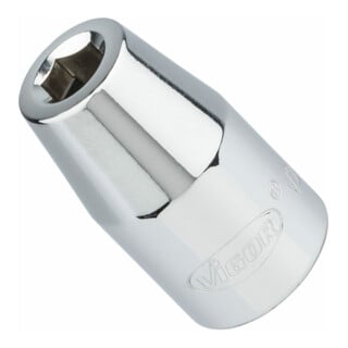 VIGOR Adaptateur d’embout V2647N carré creux 12,5 mm (1/2 pouce) hexagonal creux 8 mm (5/16 pouce) 37 mm