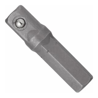 VIGOR Adaptateur extérieur hexagonal 6,3 = 1/4 pouce carré extérieur 6,3 = 1/4 pouce V2452N, 30 mm P total