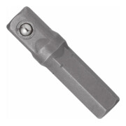 VIGOR Adaptateur extérieur hexagonal 6,3 = 1/4 pouce carré extérieur 6,3 = 1/4 pouce V2452N, 30 mm P total
