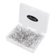 VIGOR Agrafes en S, 0,8 mm V3675, 100 pièces-5