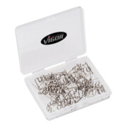 VIGOR Agrafes en U 0,6 mm V3676, 100 pièces-4