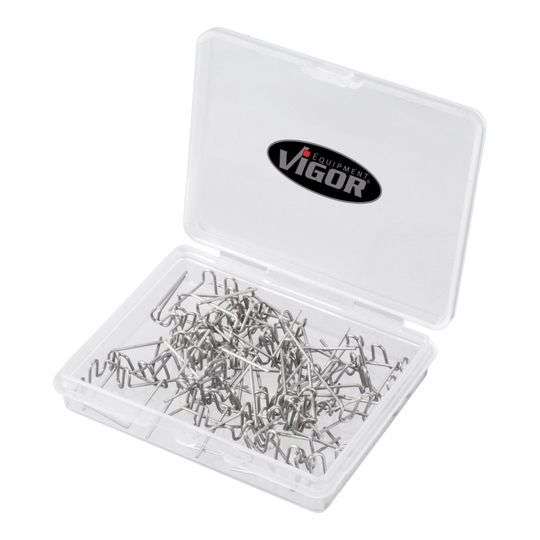 VIGOR Agrafes en U 0,6 mm V3676, 100 pièces