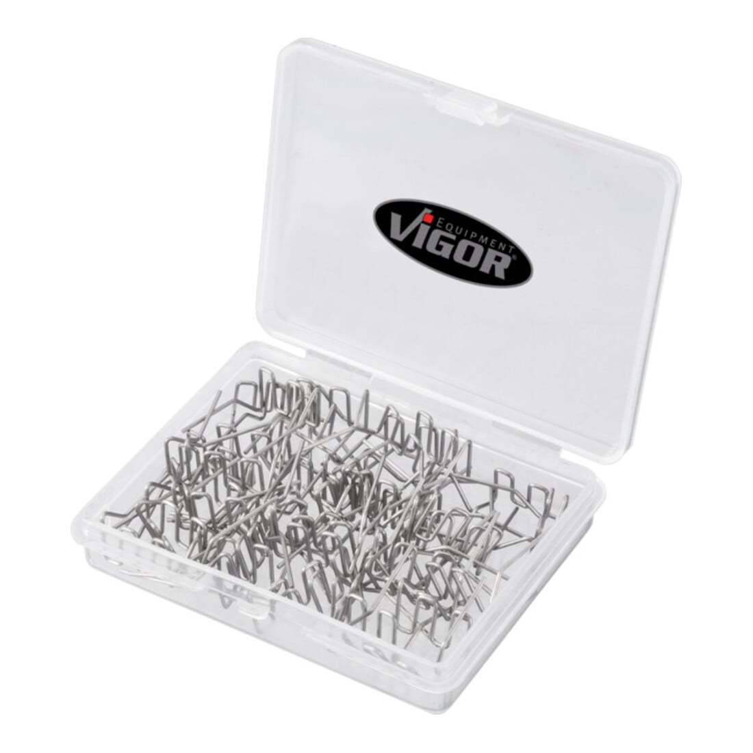 VIGOR Agrafes en U 0,8 mm V3677, 100 pièces