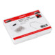 VIGOR Agrafes en V, format V 0,6 mm V3671, lot de 100 outils