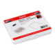 VIGOR Agrafes en W 0,8 mm V3672, lot de 100 pièces-2